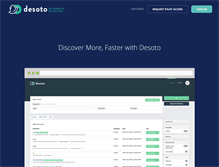 Tablet Screenshot of desotodiscovery.com